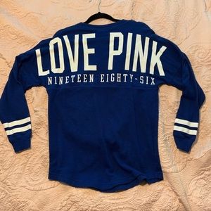 Pink Oversized Spirit Jersey Crew